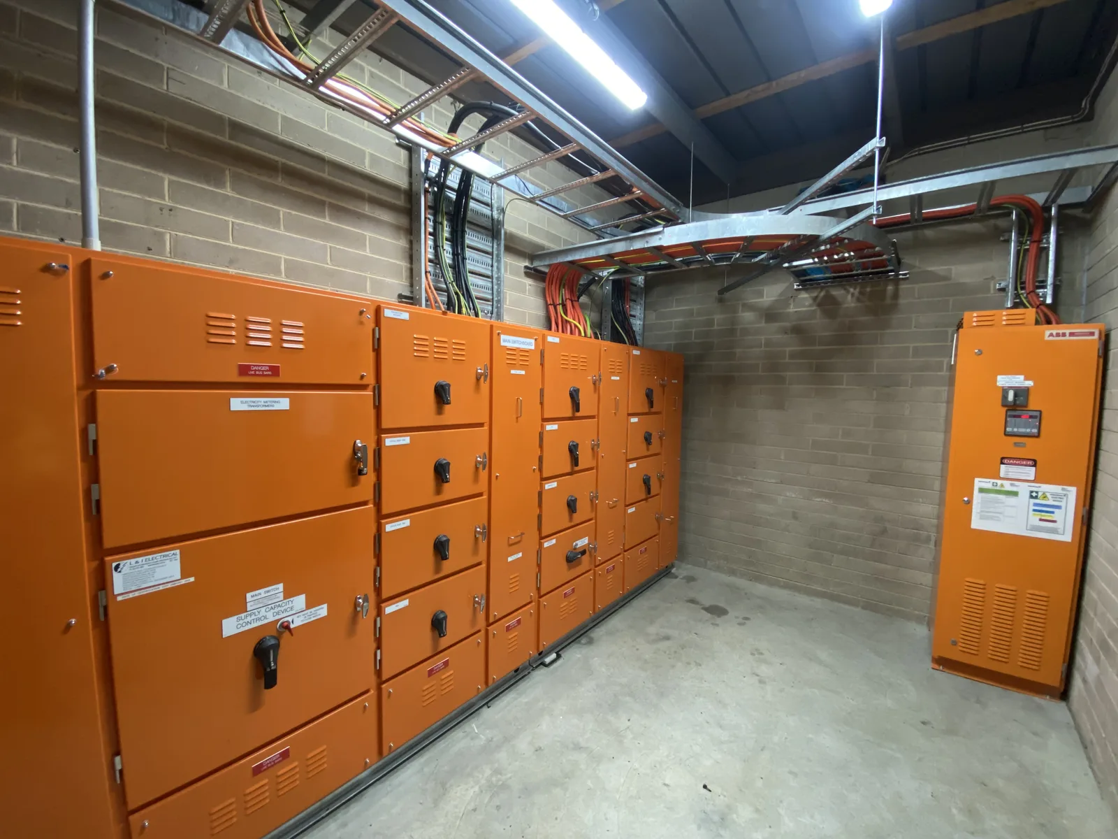 Industrial switchboard upgrade delivered by Mobile Automation