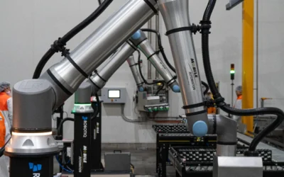 Automated Collaborative Robot Palletising